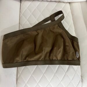 Free People Movement Brown Strappy Back Sports Bra Size Large